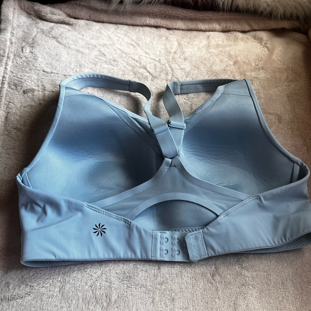 Athleta Black Sports Bra set green bleu black size 34 C - Picture 7 of 8